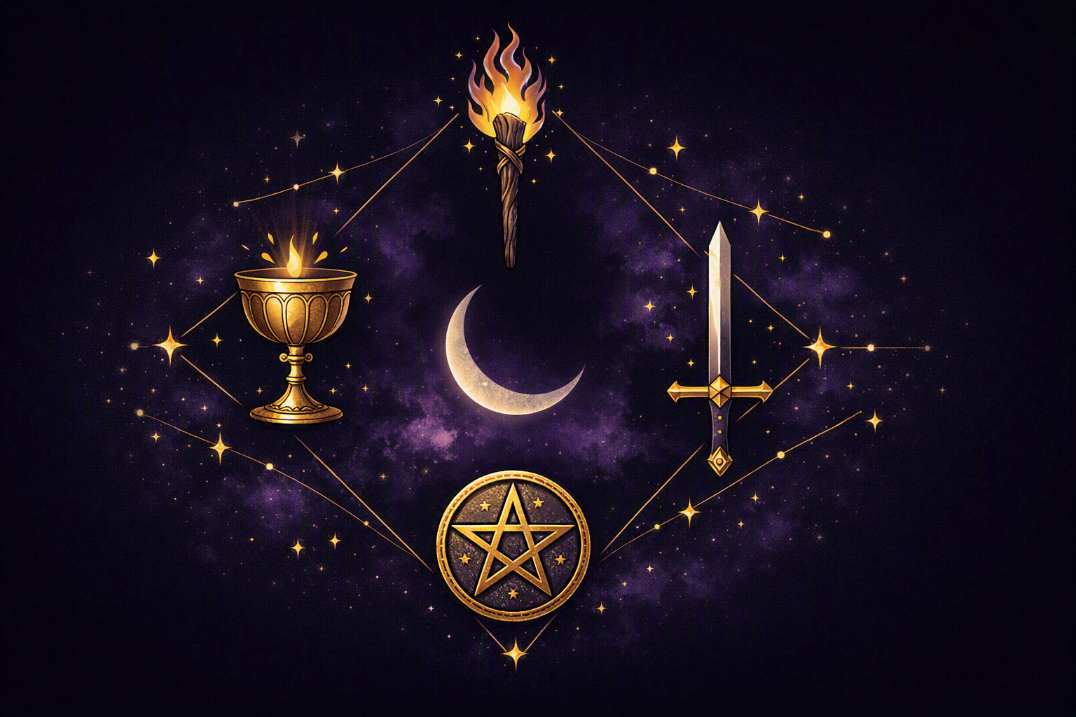 Kleine Arkana Tarotkarten: Der vollständige Leitfaden zu den 56 Karten & ihren Bedeutungen