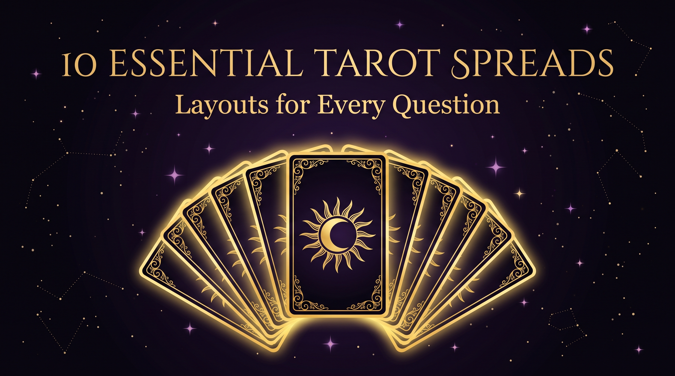 10 essentielle Tarot-Legesysteme: Schritt-für-Schritt-Anleitungen für jede Frage