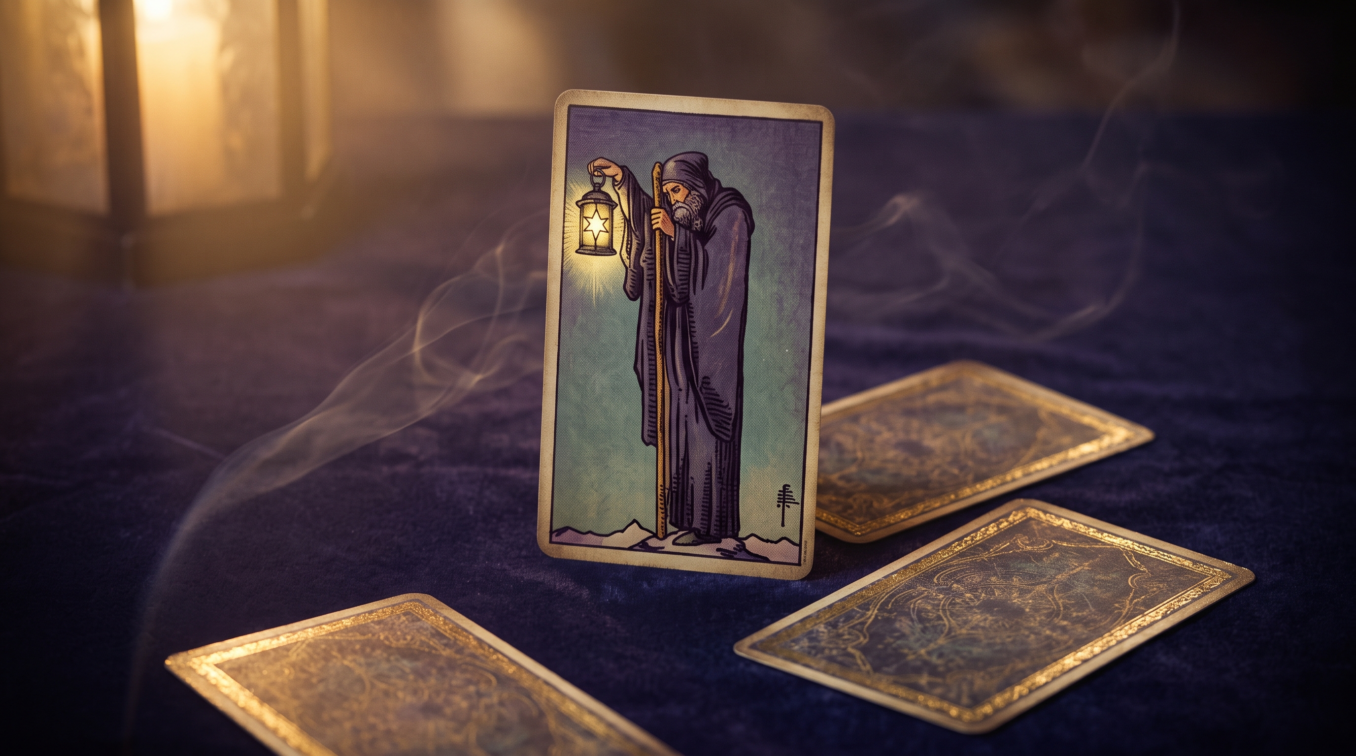 The Hermit in a Love Reading: Why They Pull Away and What Their Space Really Means